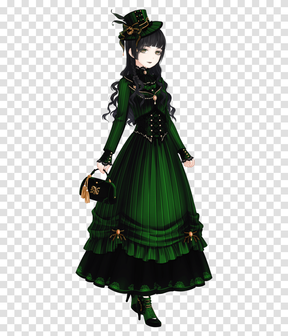 The Contrast Was Not This Obnoxious In Photoshop But Love Nikki Socialite Rare, Costume, Green, Dress Transparent Png
