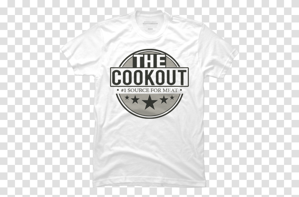 The Cookout T Shirt By Brobq Design Humans Whistle Stop At The American Cafe, Clothing, Apparel, T-Shirt Transparent Png
