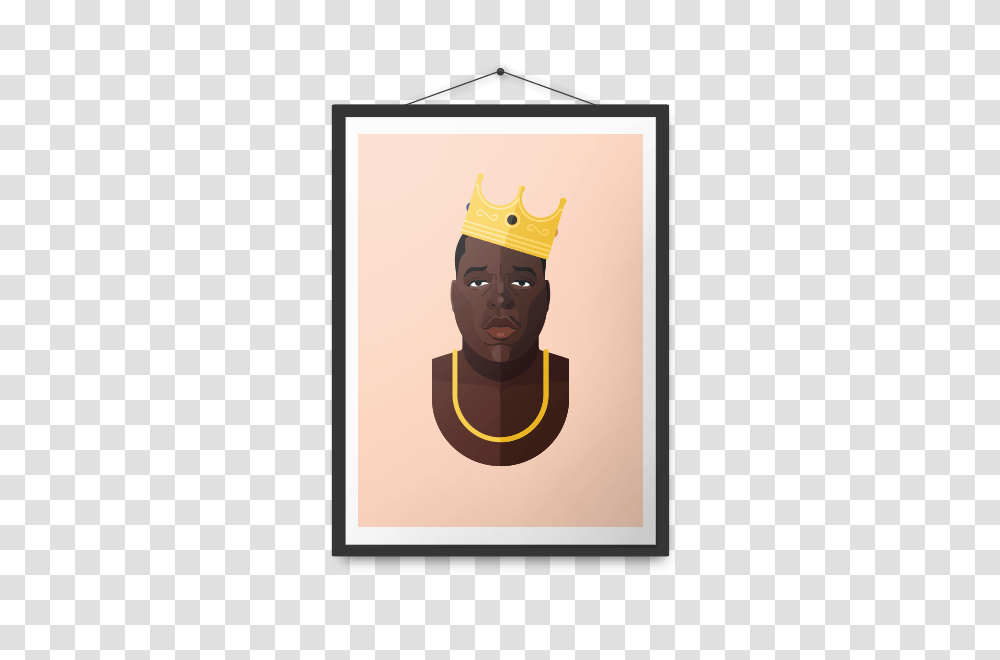 The Cool Club Biggie Smalls Poster, Jewelry, Accessories, Accessory, Crown Transparent Png