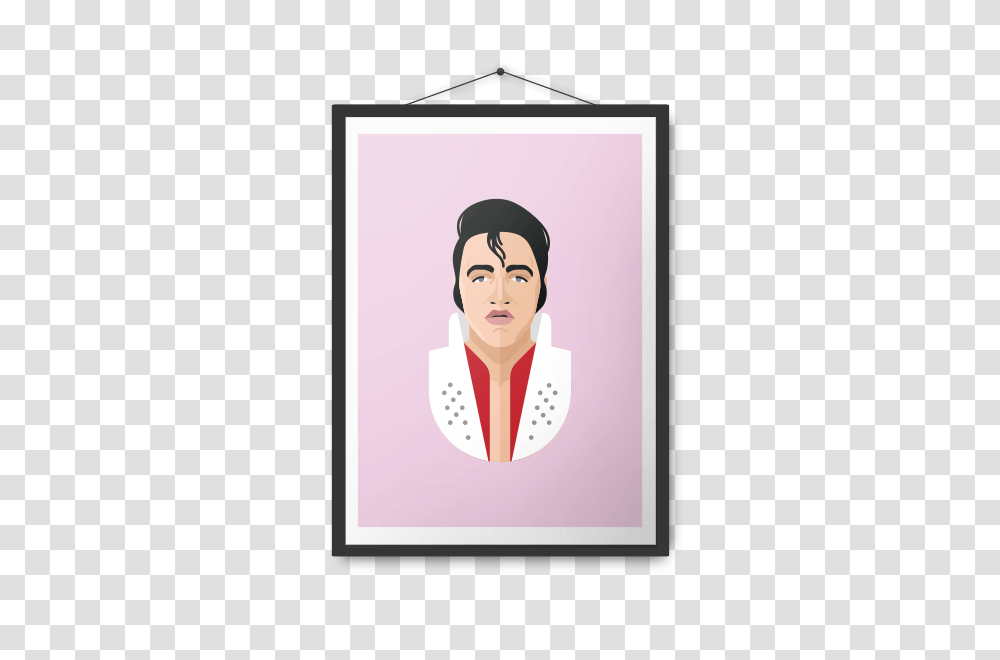 The Cool Club Elvis Presley Poster, Face, Person, Head Transparent Png