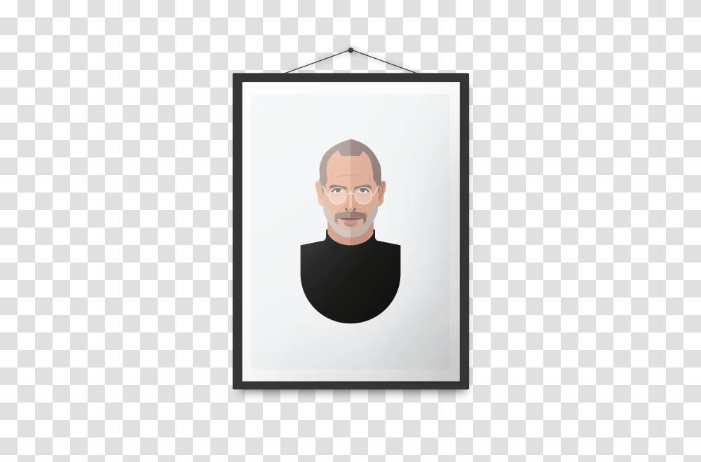 The Cool Club Steve Jobs Poster, Head, Person, Face Transparent Png