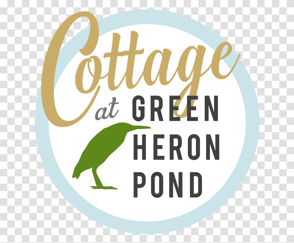 The Cottage At Green Heron Pond Logo Curse The River Of Time, Animal, Apparel Transparent Png