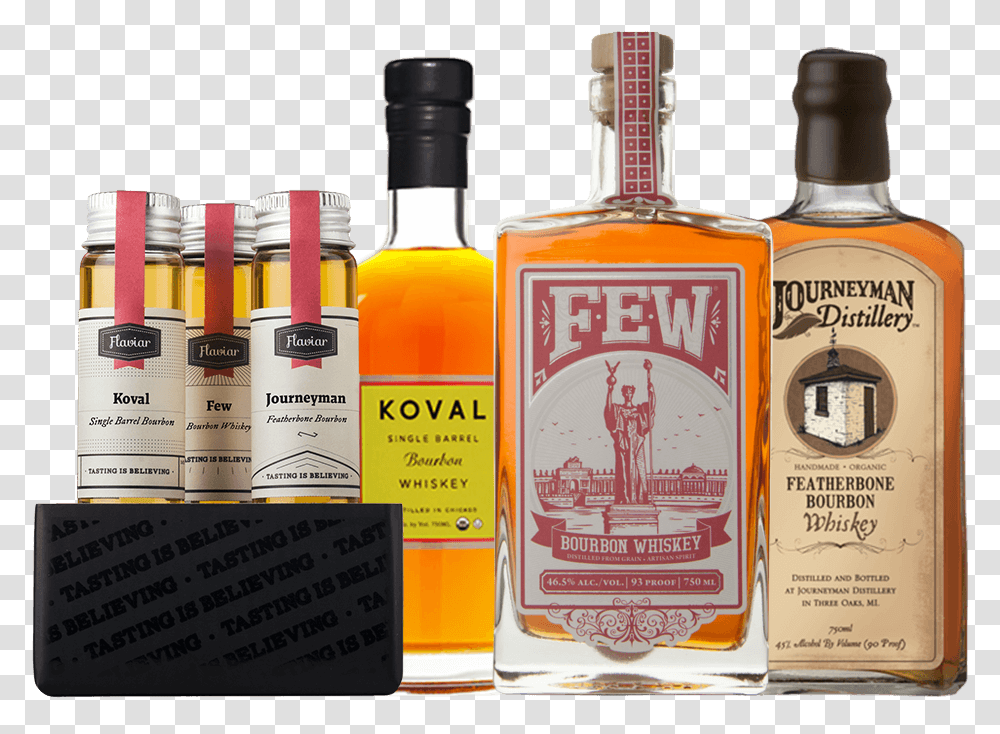 The Craft Side Of Bourbon Whiskey From Side, Liquor, Alcohol, Beverage, Drink Transparent Png