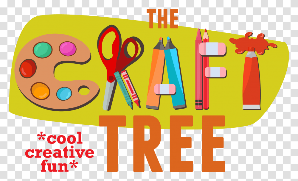 The Craft Tree, Word, Alphabet, Scissors Transparent Png