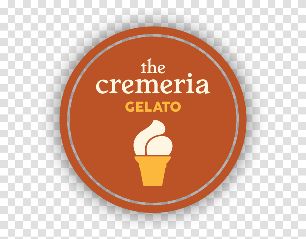 The Cremeria Circle Logo Gelato 02 Black Chip Poker, Light, Lightbulb, Torch Transparent Png