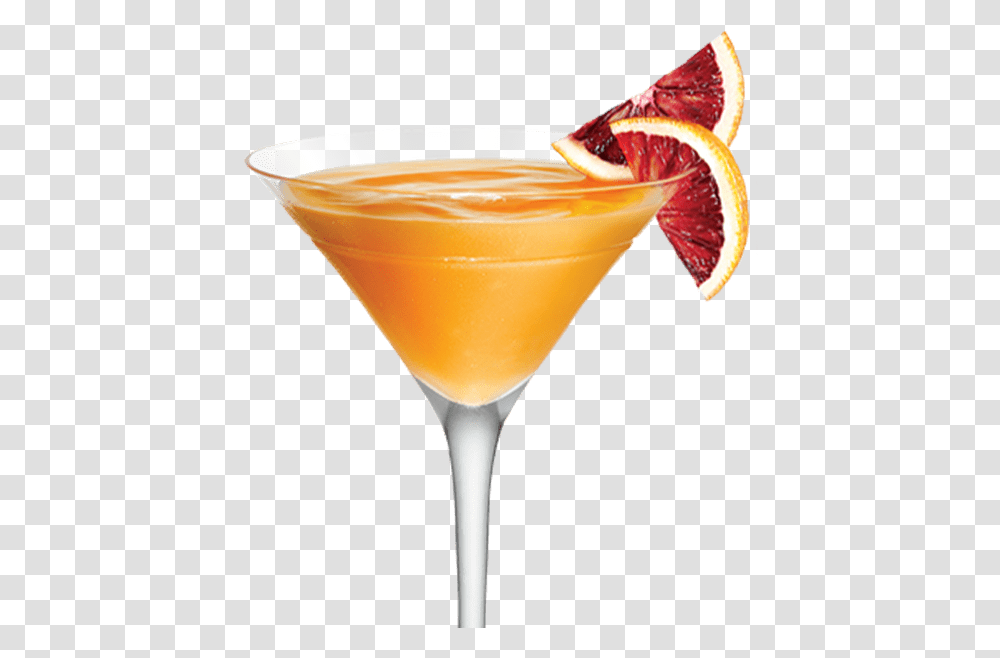 The Crescendo Blood Orange Iba Official Cocktail, Alcohol, Beverage, Drink, Martini Transparent Png