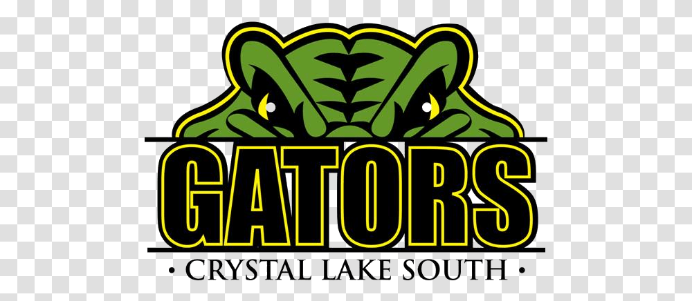 The Crystal Lake South Gators Crystal Lake South High School, Symbol, Text, Vegetation, Plant Transparent Png