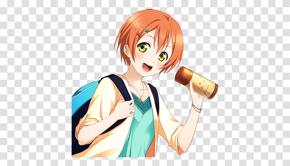 The Curious Case Of Love Live - 's And Interpellation Rin Casual Love Live, Manga, Comics, Book, Person Transparent Png