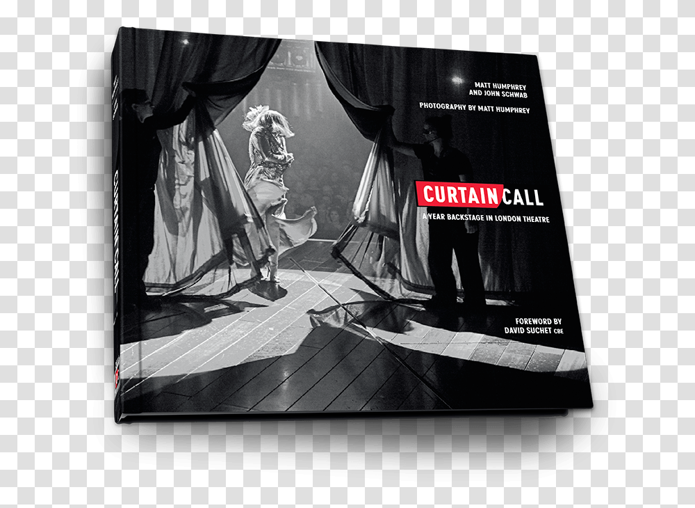 The Curtain Call Book Cover Book Of Theatre, Person, Interior Design, Poster, Advertisement Transparent Png