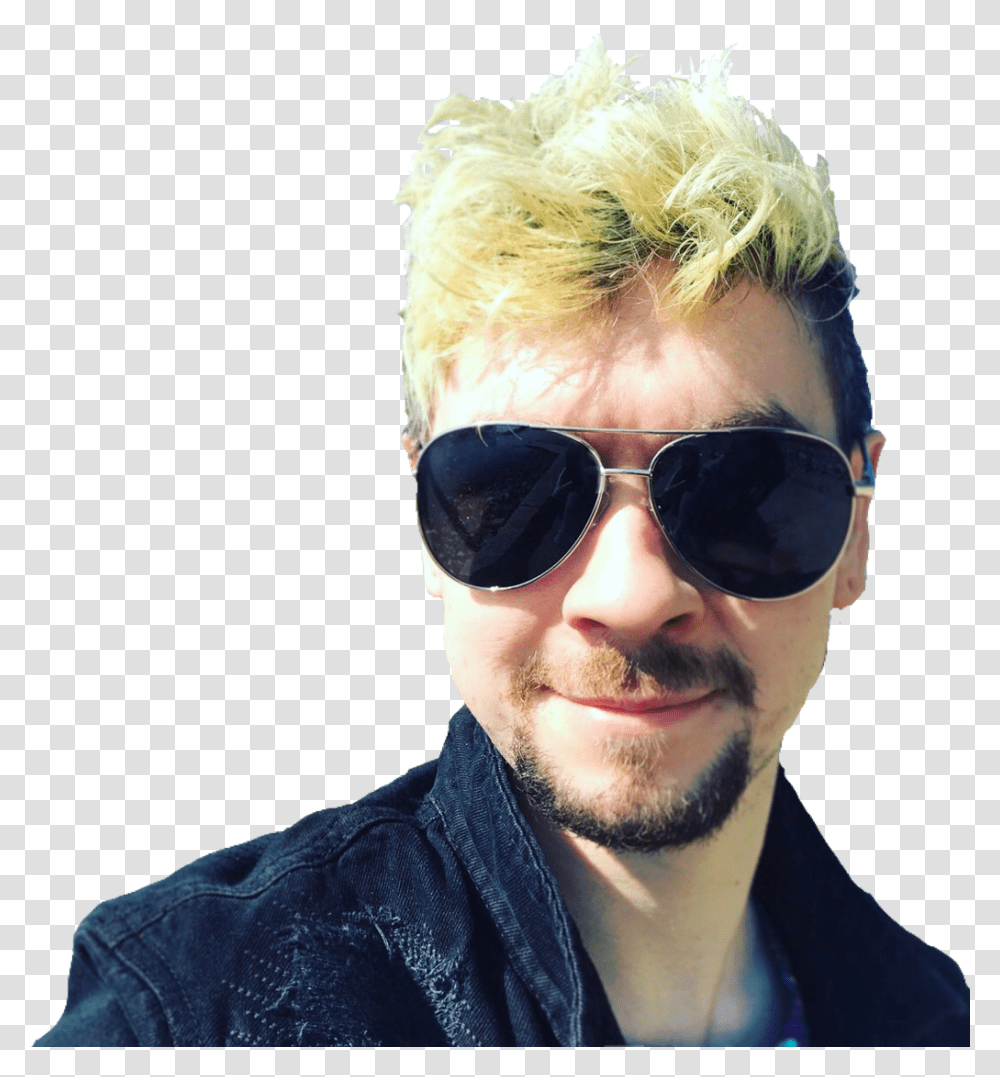 The Cutest Bean Jacksepticeye Wearing Sunglasses, Accessories, Person, Face, Goggles Transparent Png