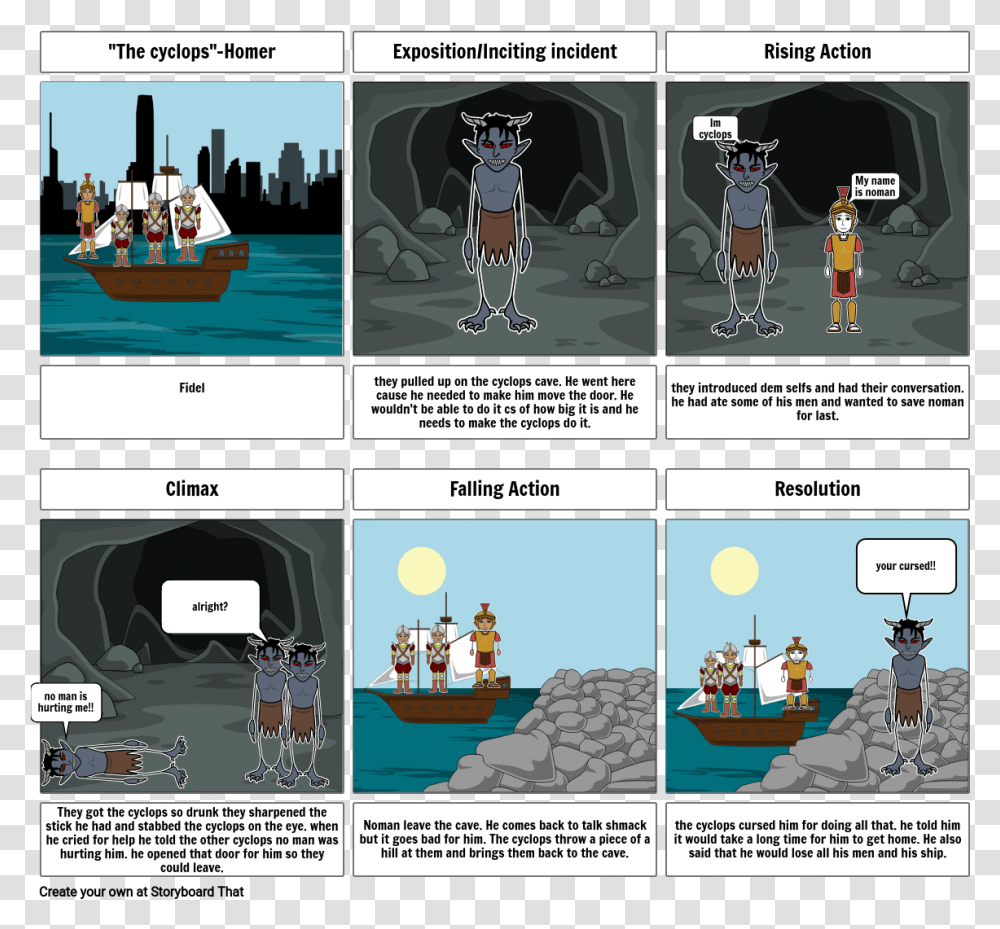 The Cyclops Storyboard By 8da9ced4 For Adult, Comics, Book, Person, Human Transparent Png