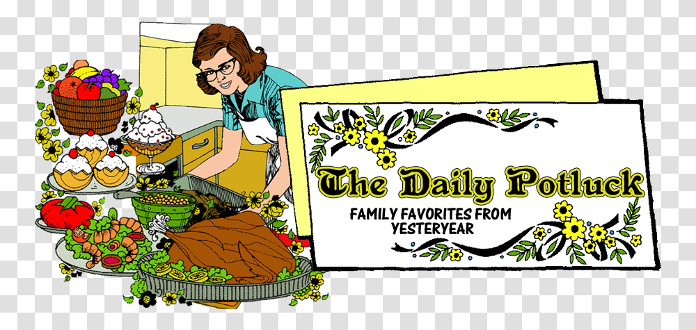 The Daily Potluck Cartoon, Person, Outdoors, Book Transparent Png