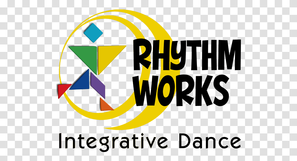 The Dance Company Rhythm Works Logo, Symbol, Trademark, Text, Art Transparent Png