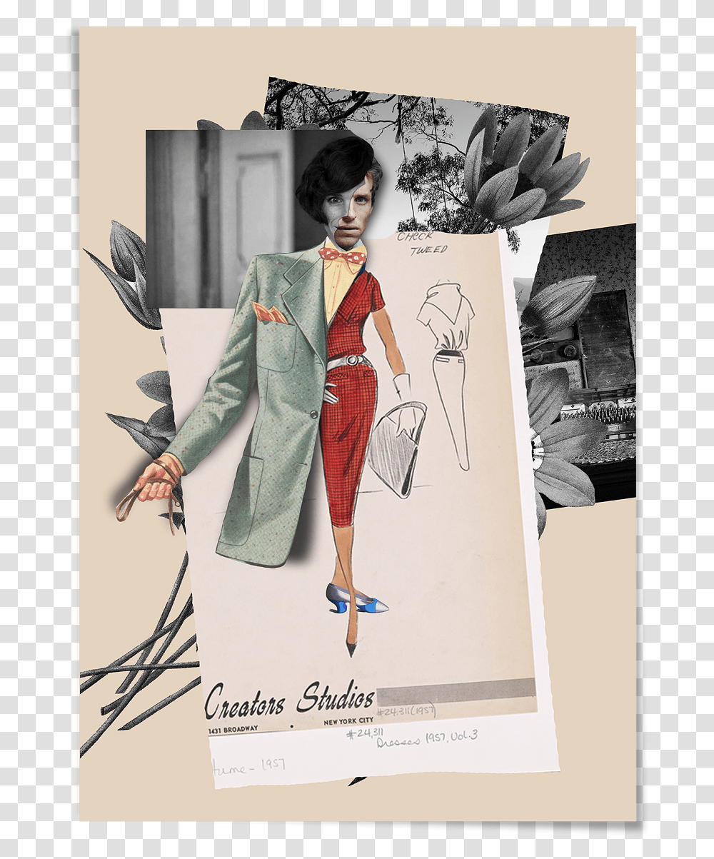 The Danish Girl By Selman Hosgor Fashion Illustration, Clothing, Person, Advertisement, Poster Transparent Png