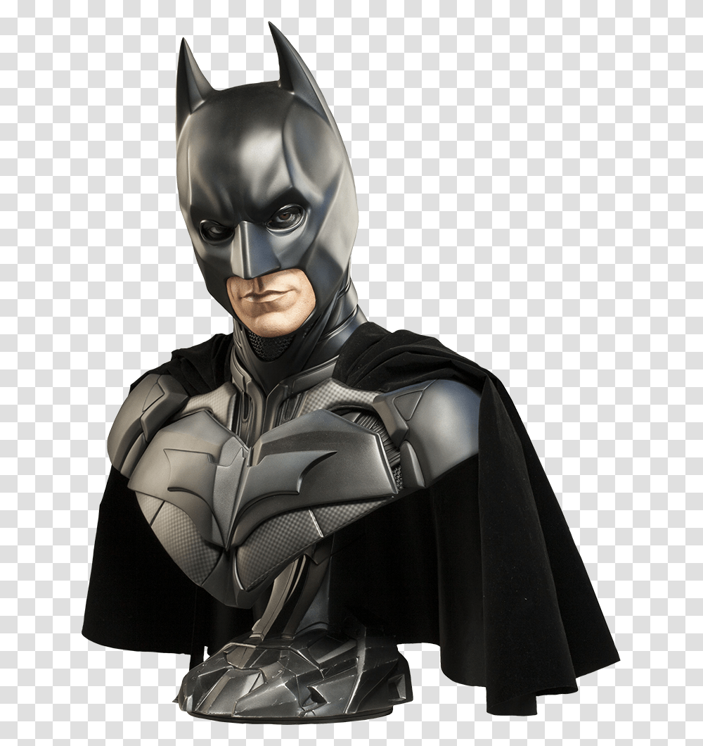 The Dark Knight Rises Batman The Dark Knight Bust Sideshow, Person, Human Transparent Png