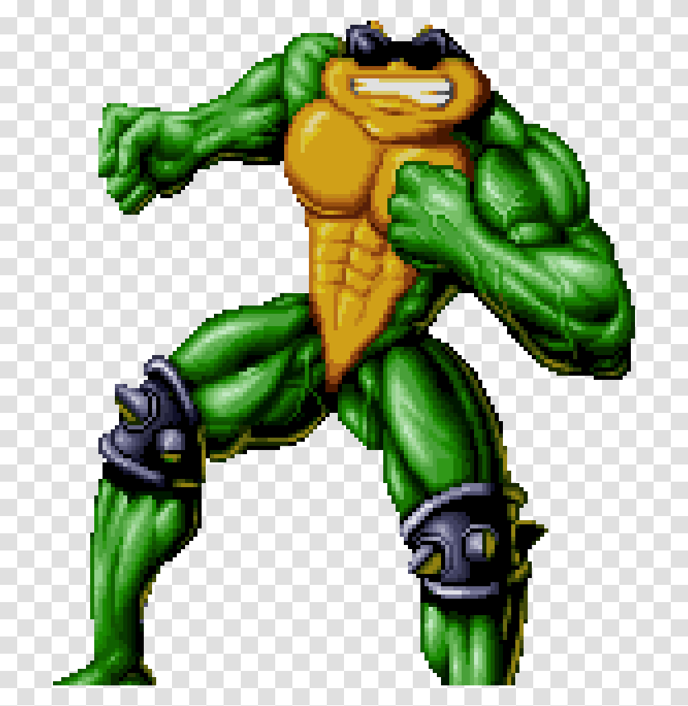 The Death Battle Fanon Wiki Battletoads And Double Dragon Rash, Toy, Plant, Green, Animal Transparent Png