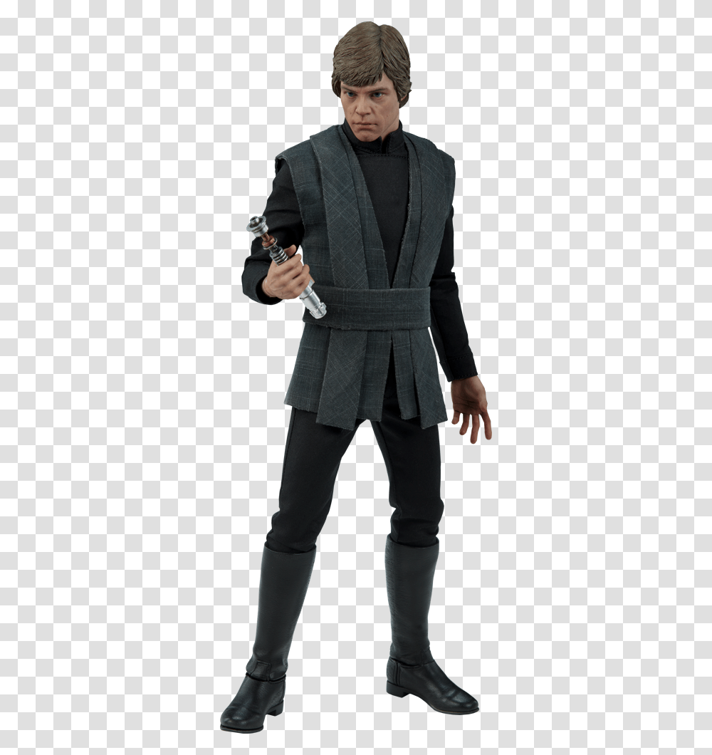 The Death Battle Fanon Wiki Luke Skywalker Jedi Outfit, Person, Suit, Overcoat Transparent Png