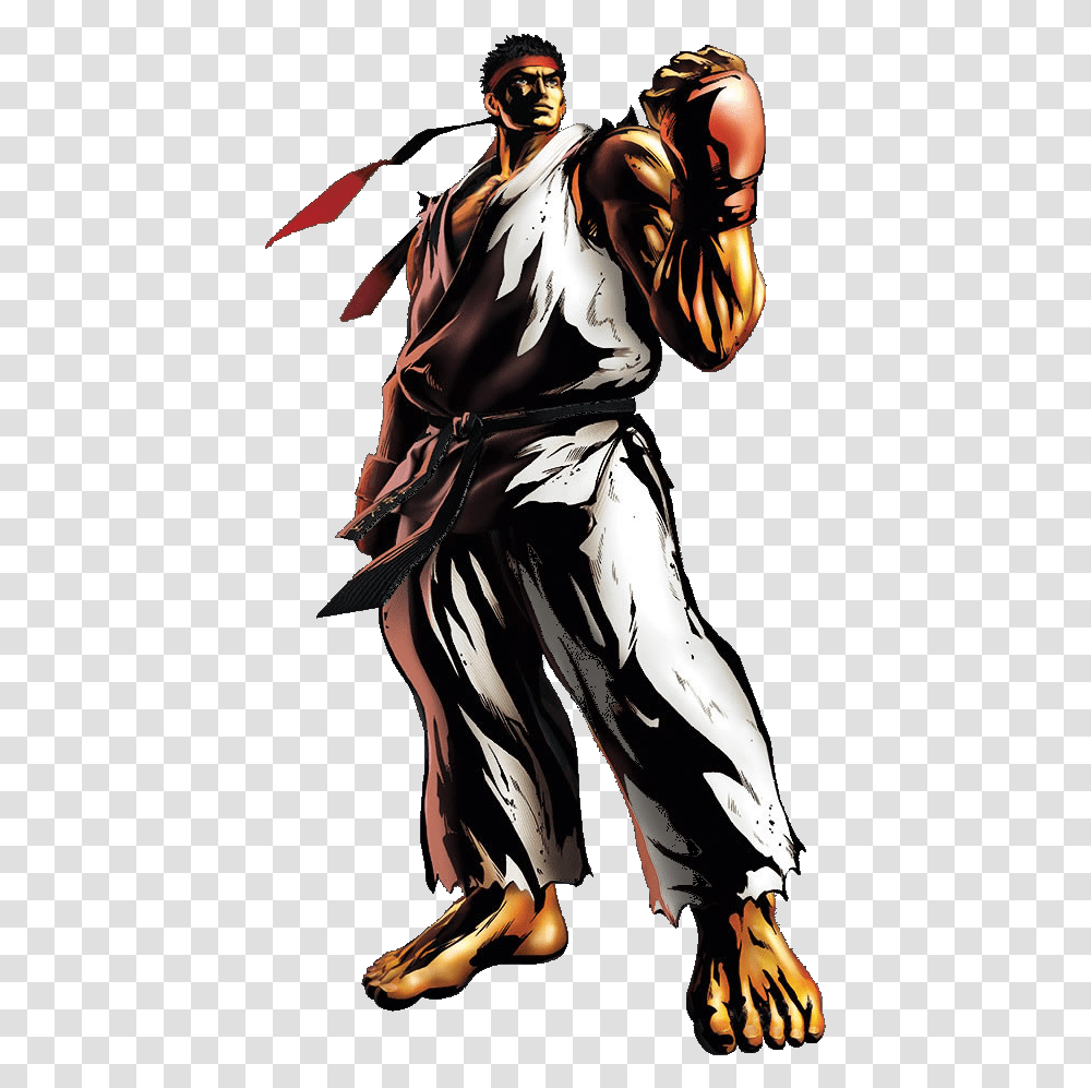 The Death Battle Fanon Wiki Marvel Vs Capcom 3 Ryu, Manga, Comics, Book, Person Transparent Png