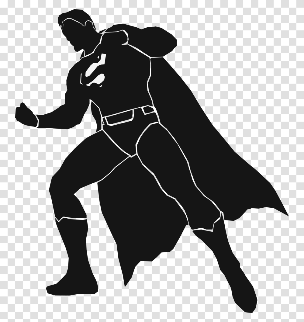 The Death Of Superman Desktop Wallpaper Superhero Mortal Kombat Vs Dc Universe Batman, Silhouette, Person, Human, Mammal Transparent Png