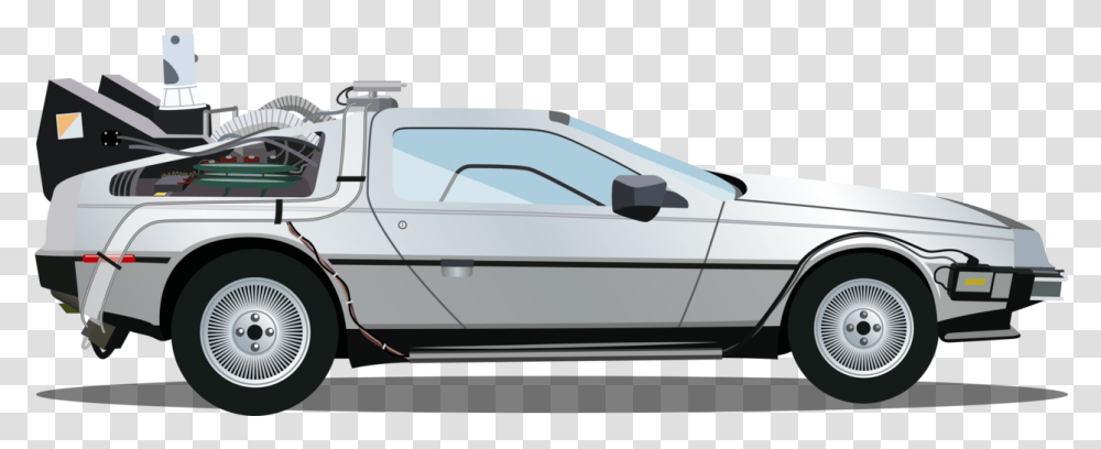 The Delorean Rec Top, Transportation, Vehicle, Boat, Car Transparent Png