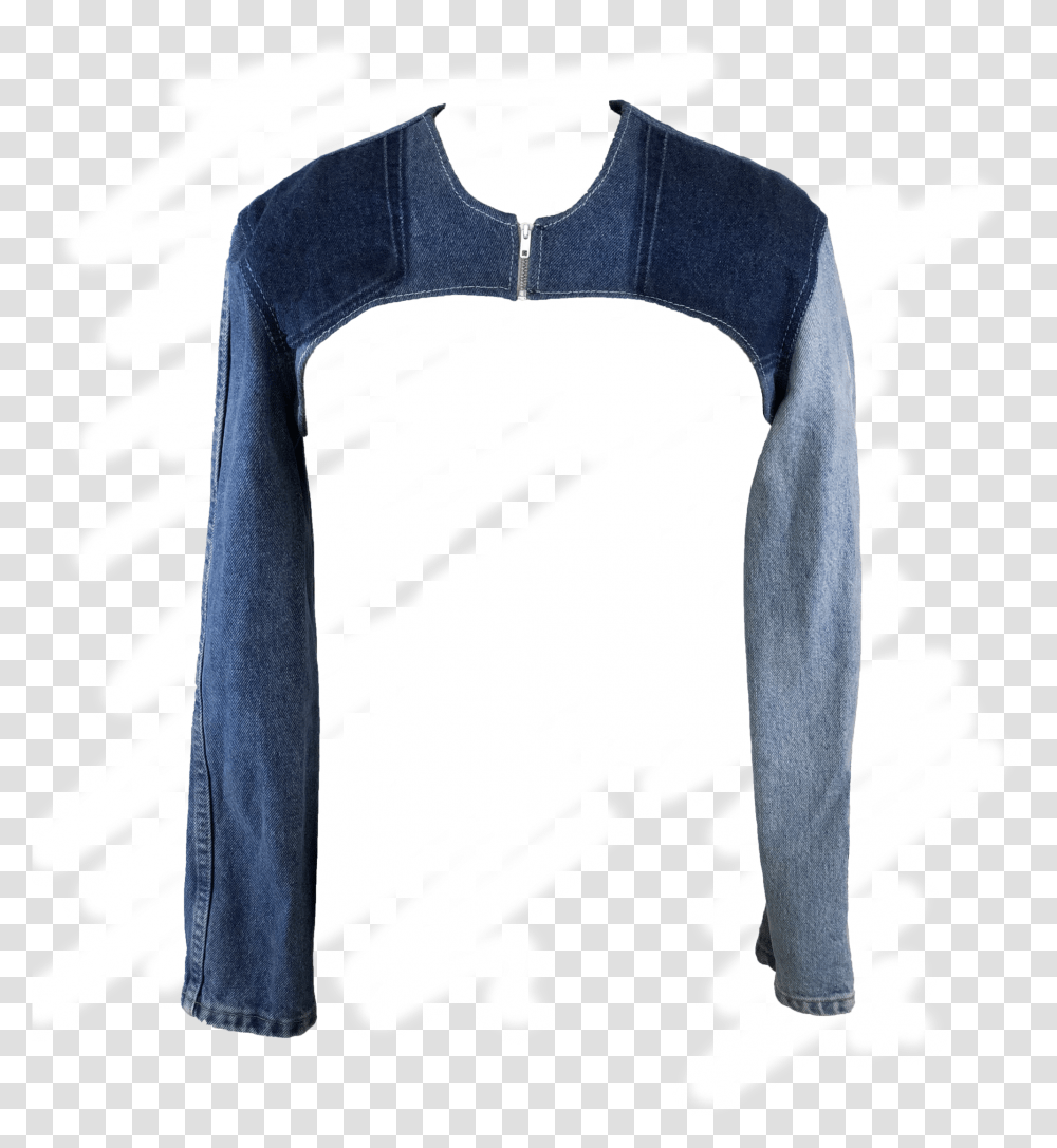 The Denim BoleroClass Lazyload Lazyload Fade In Long Sleeved T Shirt, Apparel, Sweater, Sweatshirt Transparent Png