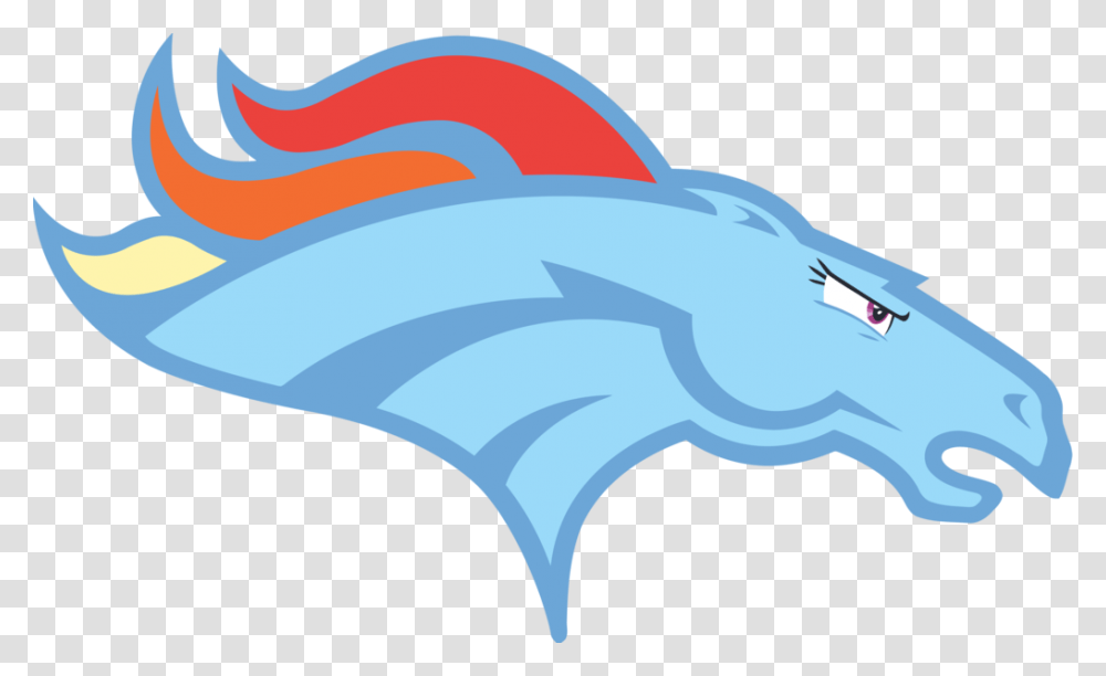 The Denver Broncos Just Got Cooler Go Broncos My Little, Animal, Mammal, Sea Life, Whale Transparent Png