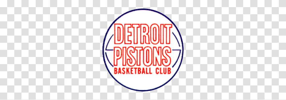 The Detroit Pistons Return To Design Sanity With Their New Retro Logo, Label, Word, Meal Transparent Png