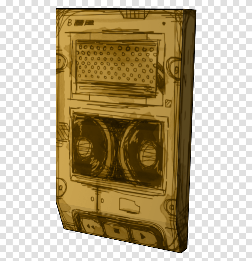 The Devilamp Bendy And The Ink Machine Tape Recorder, Furniture, Cupboard, Closet, Cabinet Transparent Png