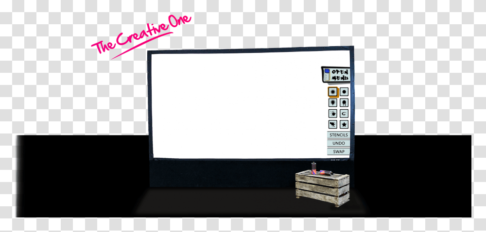 The Digital Graffiti Wall Digital Graffiti Wall Screen, Electronics, Monitor, Display, Projection Screen Transparent Png