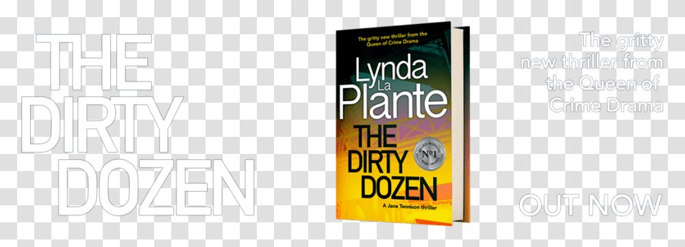 The Dirty Dozen By Lynda La Plante Book Cover, Novel, Word, Indoors Transparent Png