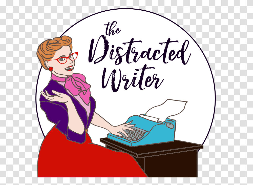 The Distracted Writer, Person, Female, Woman Transparent Png