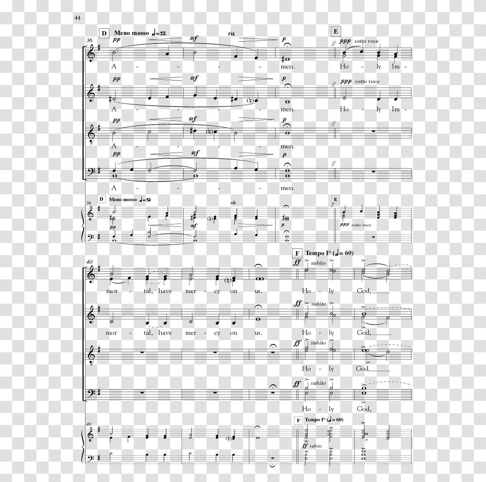 The Divine Liturgy Of St John Chrysostom Satb&n Jw One Bread One Body Piano Music Free, Sheet Music, Text Transparent Png