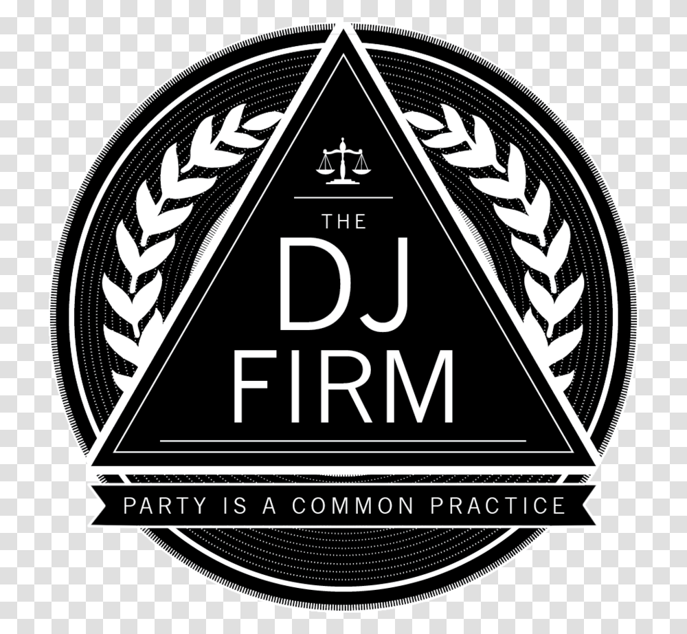 The Dj Firm Logo Logo Design For Schools, Trademark, Emblem, Building Transparent Png