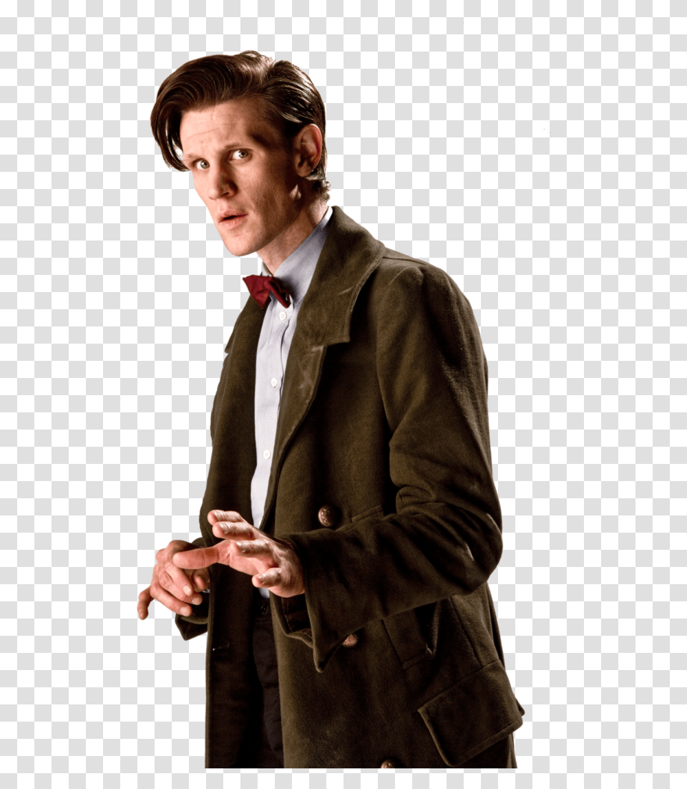 The Doctor Photos For Designing Projects Matt Smith Doctor Who, Apparel, Suit, Overcoat Transparent Png