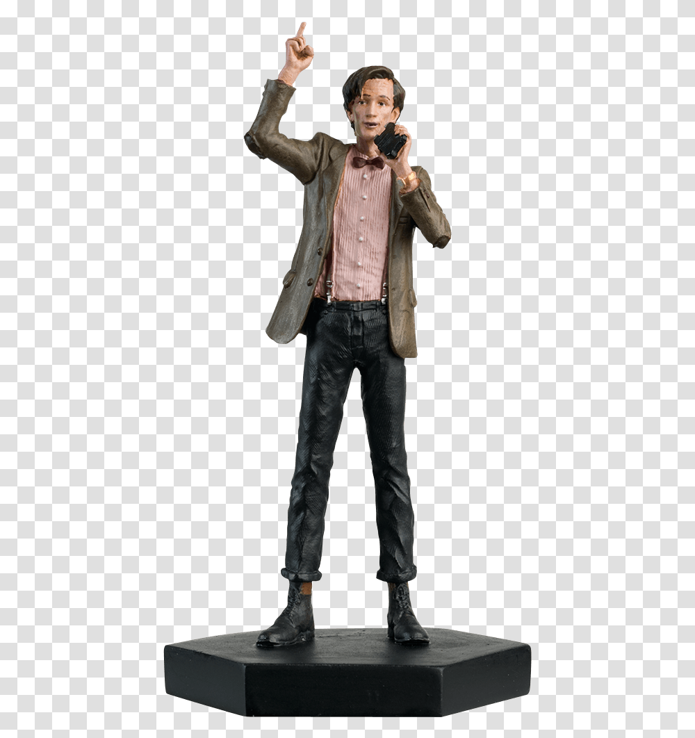 The Doctor Who Collection Doctor Who Figurine Collection, Person, Jacket, Coat Transparent Png