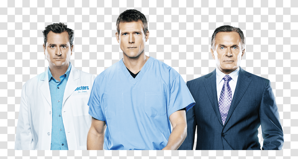 The Doctors Cast Doctors Show Cast, Tie, Accessories, Person, Suit Transparent Png