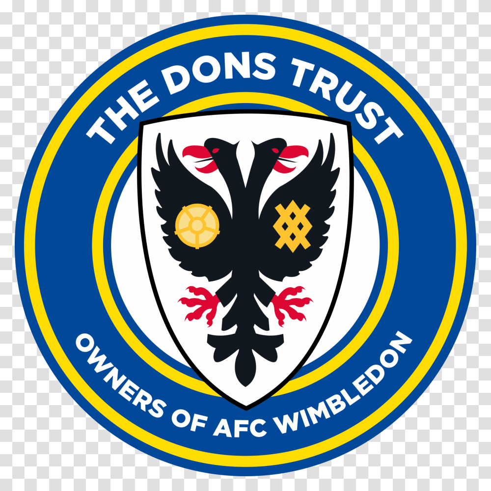The Dons Trust Logo Dons Trust, Trademark, Emblem, Badge Transparent Png
