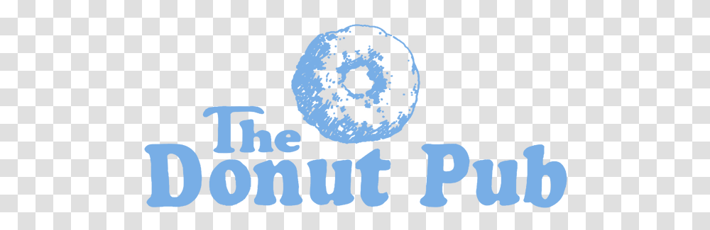 The Donut Pub Donut Pub Logo, Text, Art, Alphabet, Astronomy Transparent Png