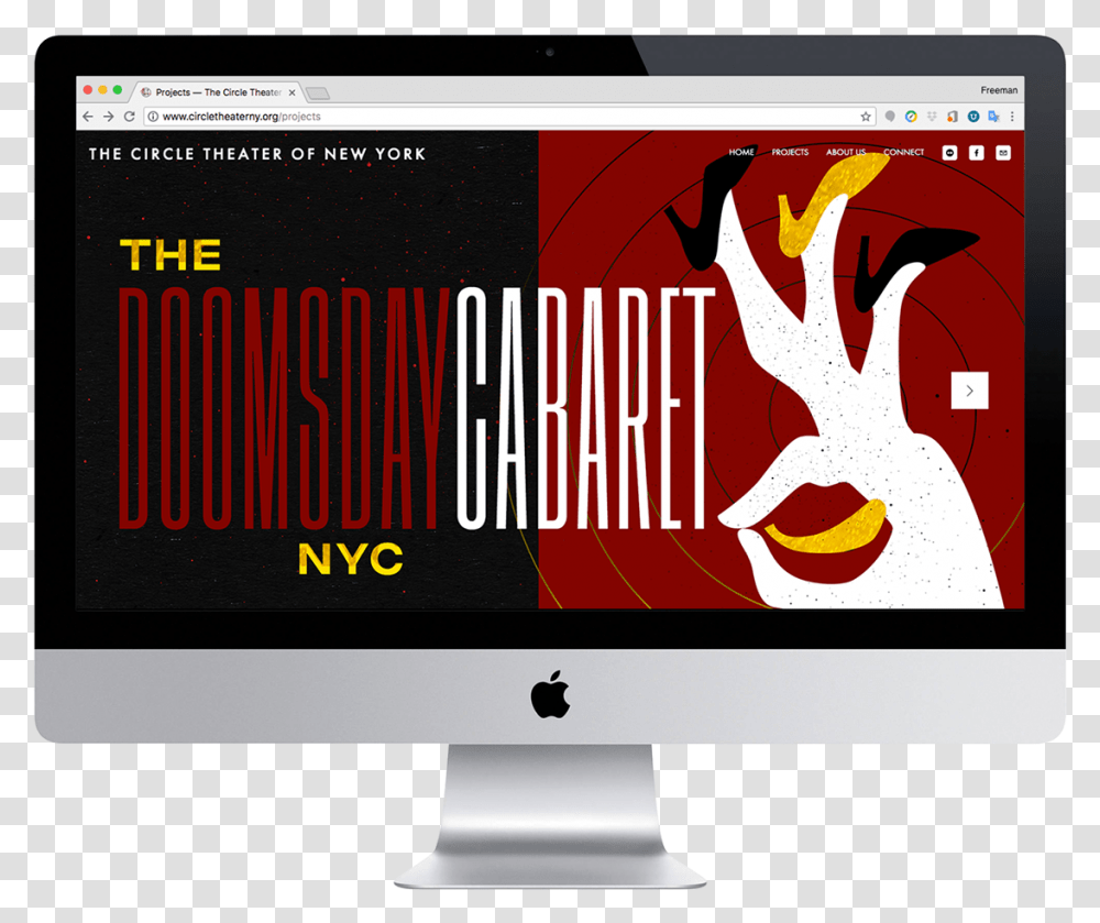 The Doomsday Cabaret Web Design, Monitor, Screen, Electronics, LCD Screen Transparent Png