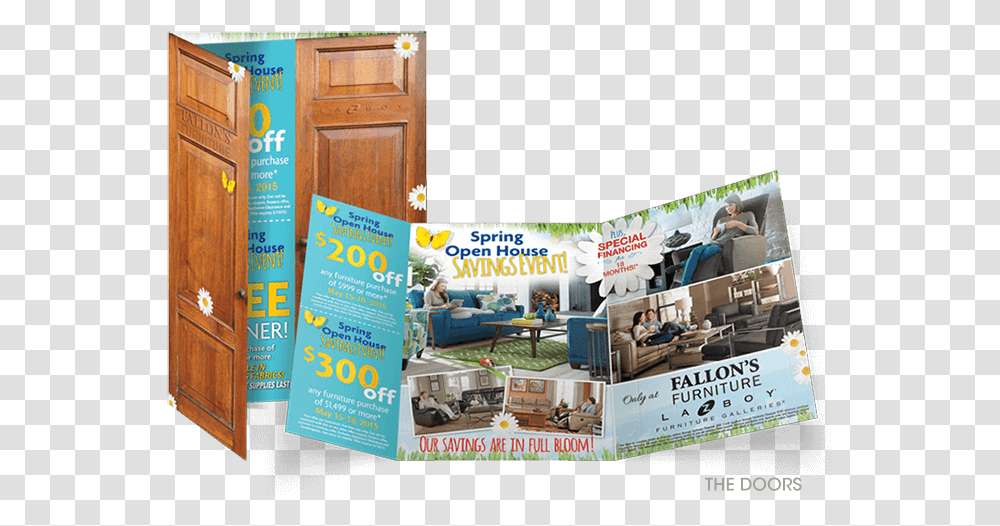 The Doors Direct Mail Piece Creative Services Agency Flyer, Poster, Paper, Advertisement, Brochure Transparent Png