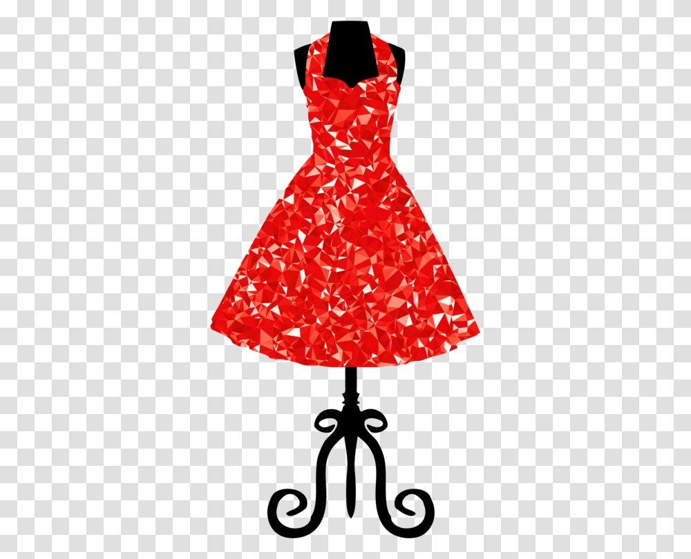 The Dress Clothing Sundress Polka Dot, Lighting, Triangle, Apparel, Plant Transparent Png
