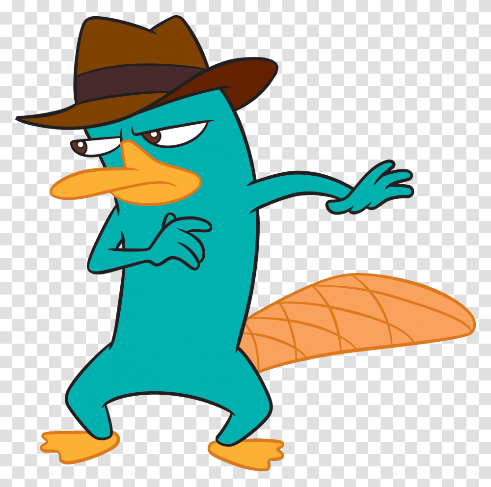 The Duck Billed Platypus Is An Extraordinary Creature P From Phineas And Ferb, Apparel, Hat, Dragon Transparent Png