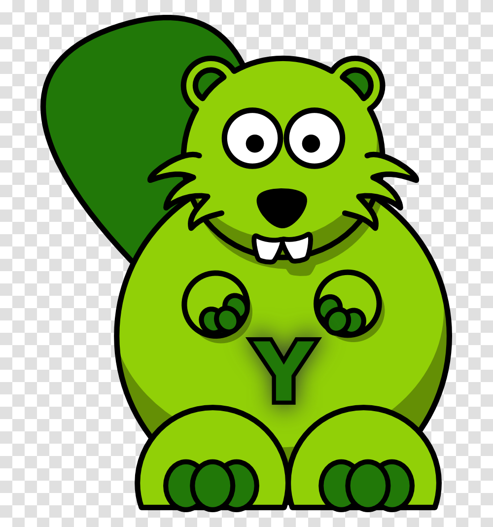 The Eager Beaver Free Image Cartoon Beaver, Plant, Green, Food, Amphibian Transparent Png
