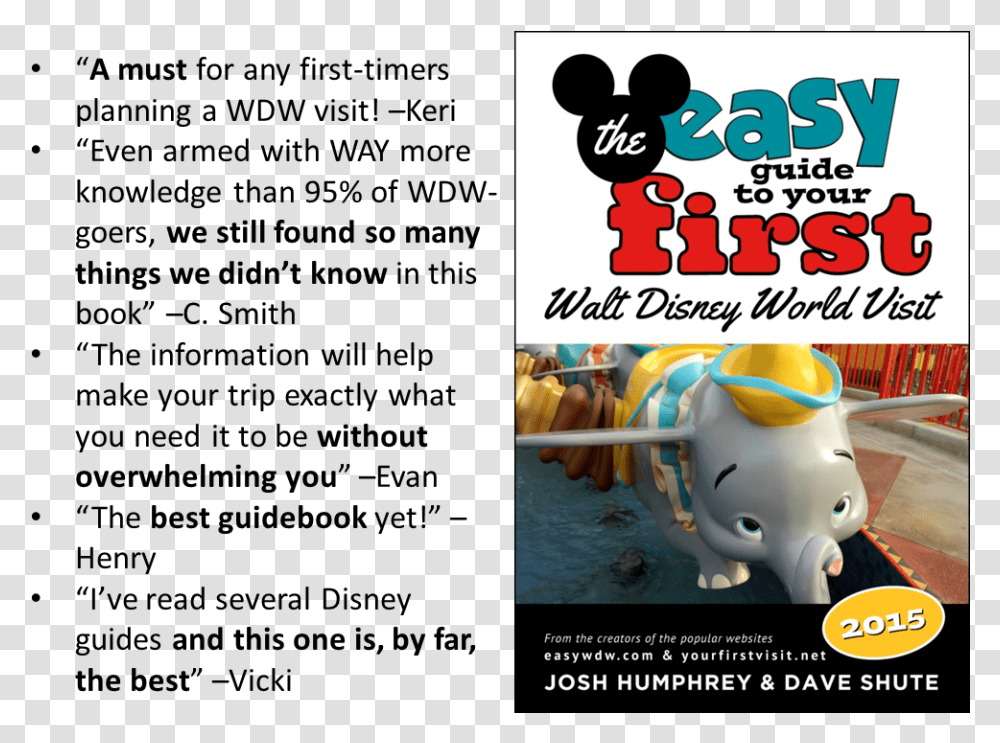 The Easy Guide To Your First Walt Disney World Visit Flyer, Piggy Bank, Person, Human, Poster Transparent Png