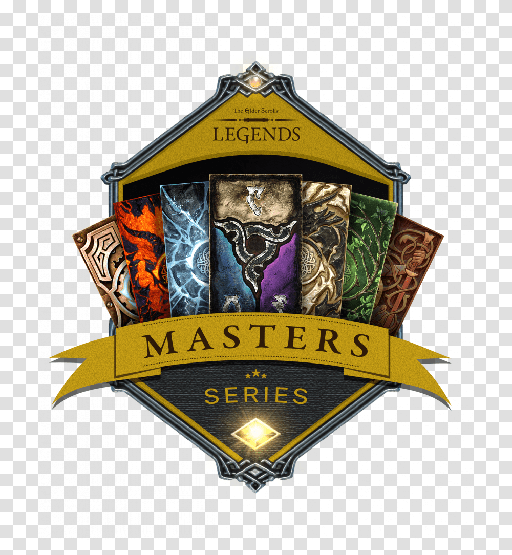 The Elder Scrolls Legends Masters Series Thur Aug Elder Scrolls Legends Masters Series, Logo, Tabletop, Person Transparent Png