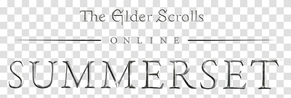 The Elder Scrolls Online Download Calligraphy, Alphabet, Word, Label Transparent Png
