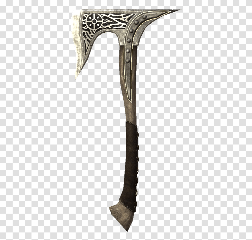 The Elder Scrolls V Fantasy One Handed Axe, Tool, Arrow, Weapon Transparent Png