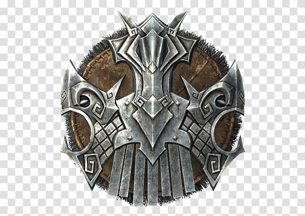 The Elder Scrolls V Skyrim Skyrim Nordic Shield, Cross, Symbol, Armor, Bronze Transparent Png