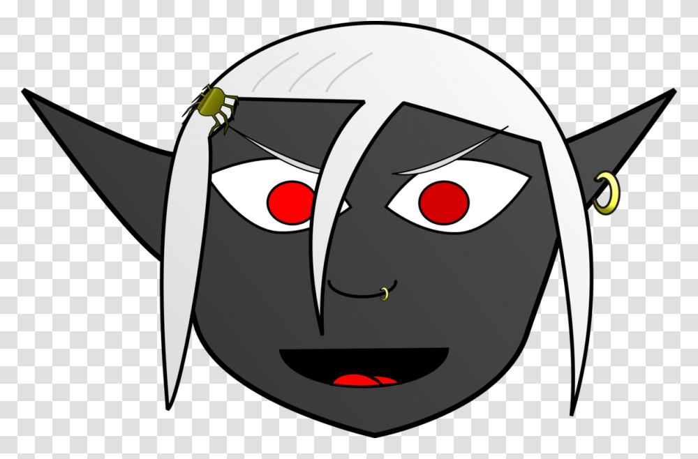 The Elf On The Shelf Dark Elves In Fiction Evil Darkness Free, Face Transparent Png