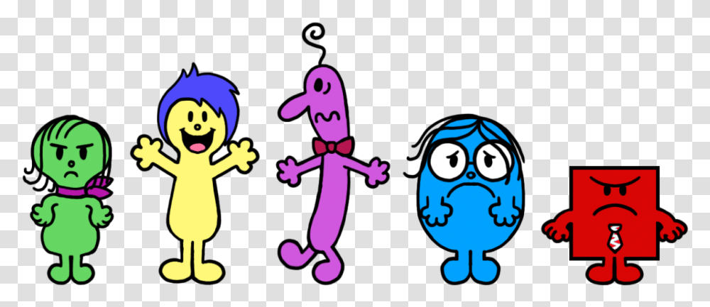 The Emotions From Disneyamp Pixars Inside Out In The, Animal, Pac Man, Gecko Transparent Png